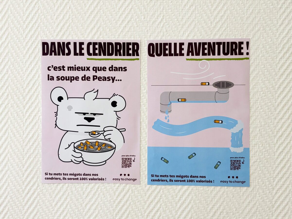 Affiches de sensibilisation Easy to Change